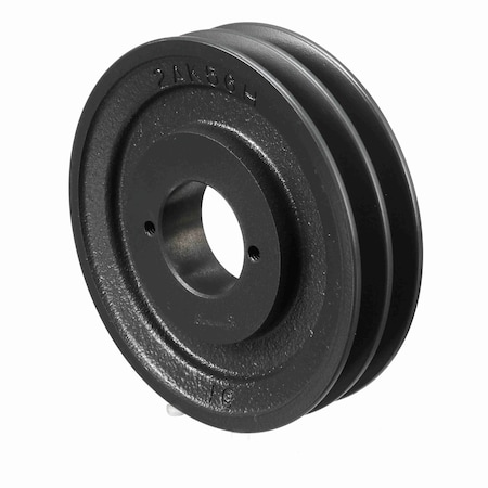 Browning 2 Groove Cast Iron Fhp - Bushed Sheave, 2AK56H 2AK56H